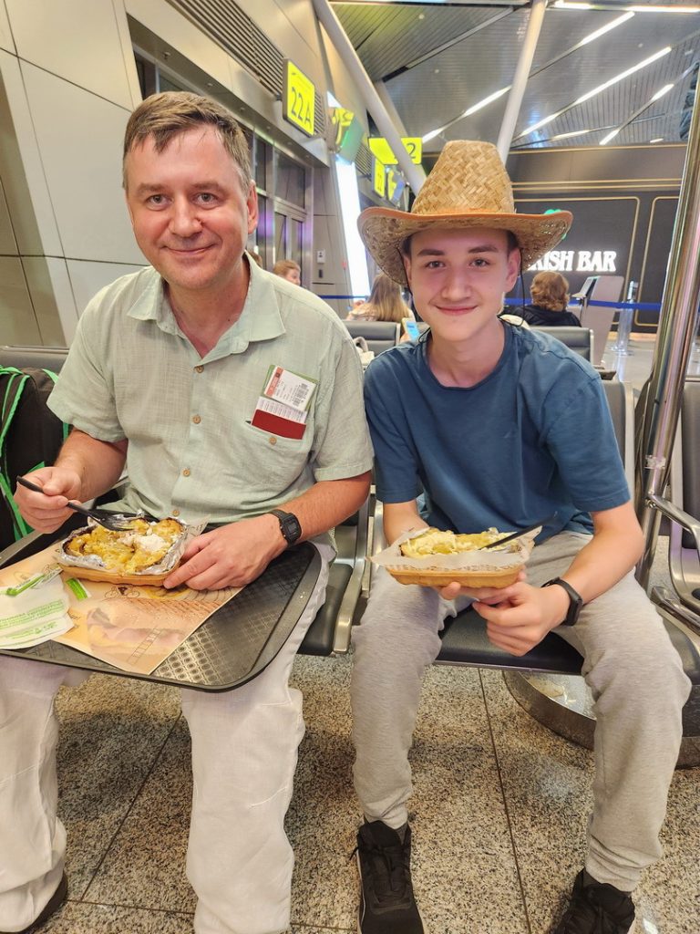 В ожидании вылета