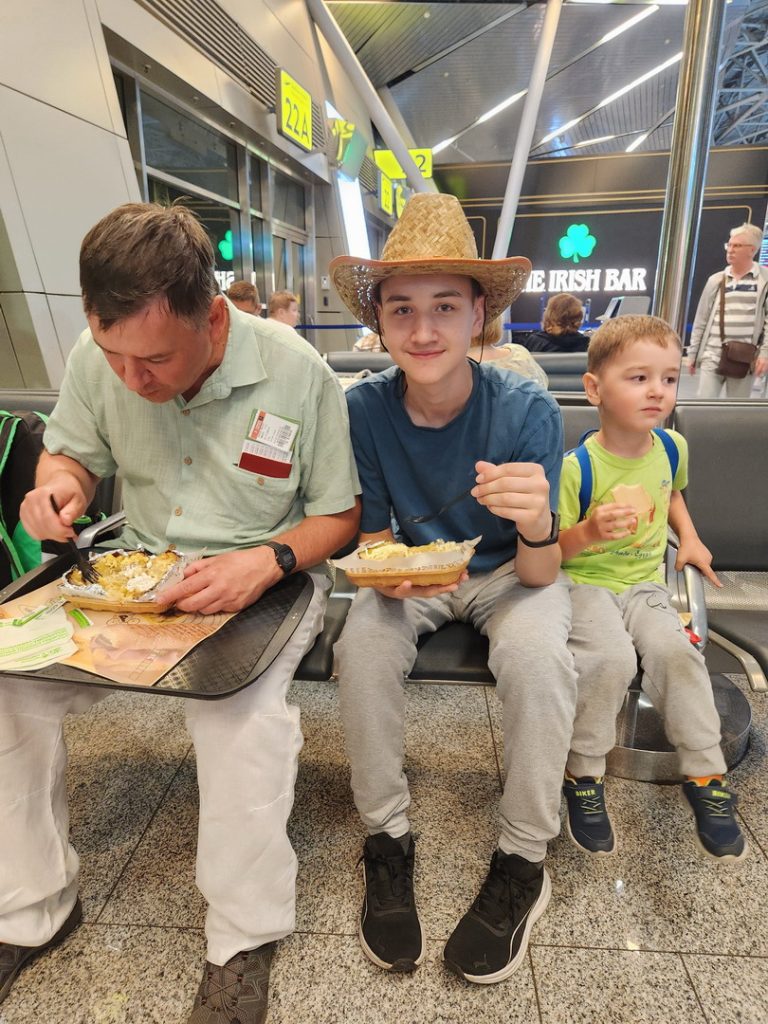 В ожидании вылета